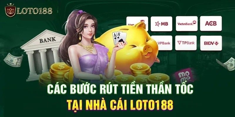 Thao tác rút tiền bằng ví điện tử nhanh chóng